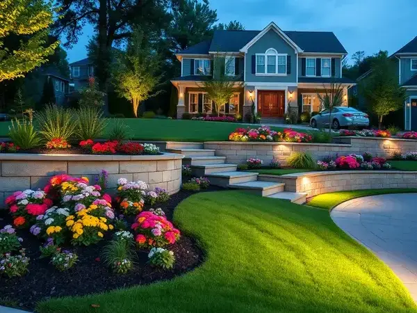 Residential landscape design and installation